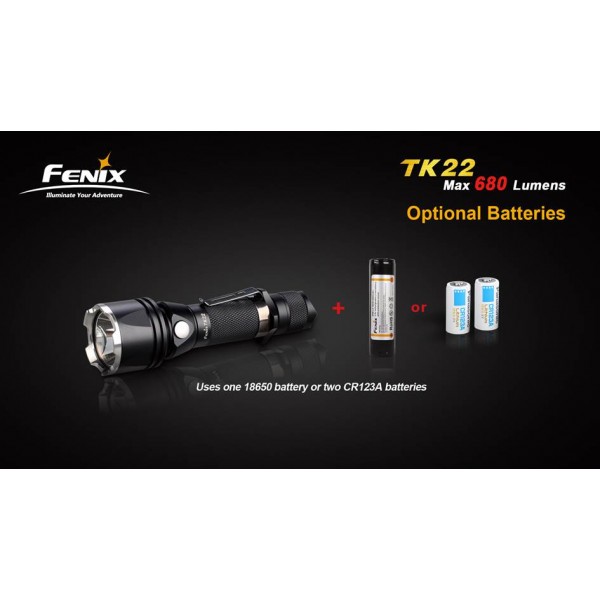 Lanterna LED Profesionala FENIX TK22 XM-L2 (U2) 680 lumeni