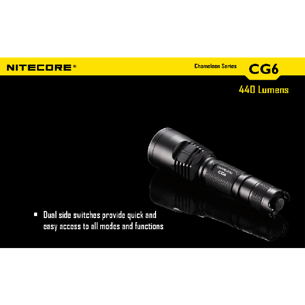 lanterna LED profesionala nitecore chameleon CG6