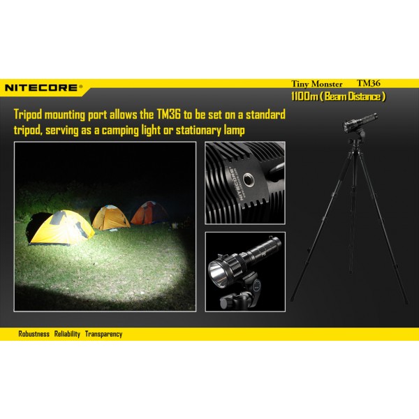 Lanterna LED reincarcabila Nitecore TM36