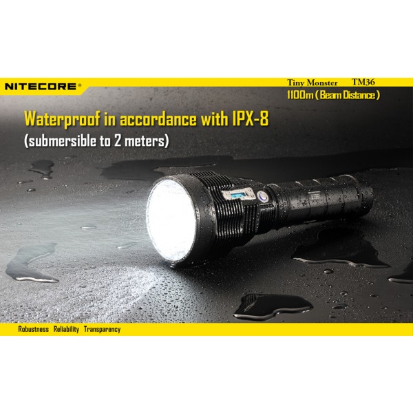 Lanterna LED reincarcabila Nitecore TM36