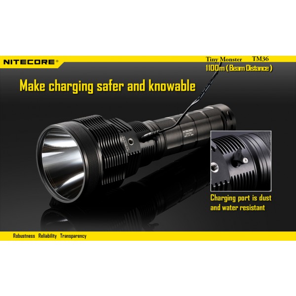 Lanterna LED reincarcabila Nitecore TM36