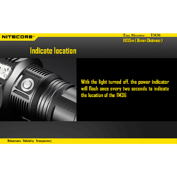 Lanterna LED reincarcabila Nitecore TM36