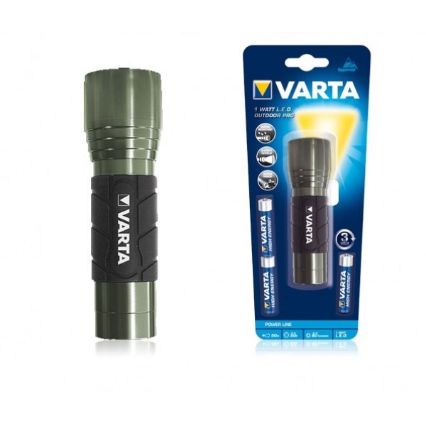 Lanterna Varta LED 1 Watt Outdoor Pro (3xAAA)