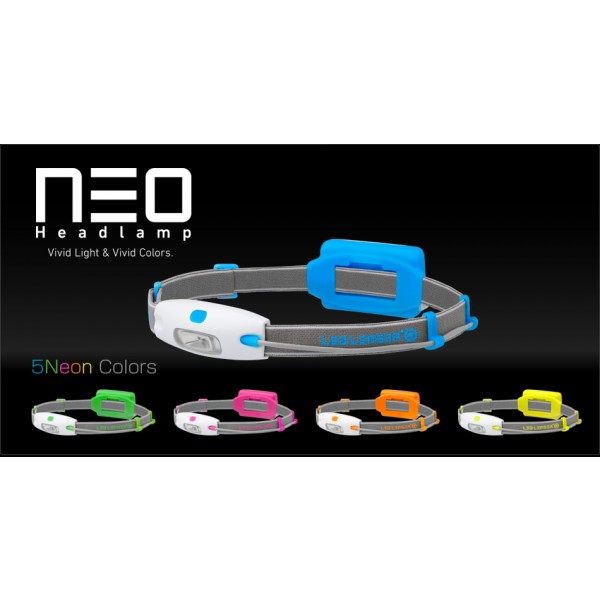 Led Lenser NEO galben (Frontală)