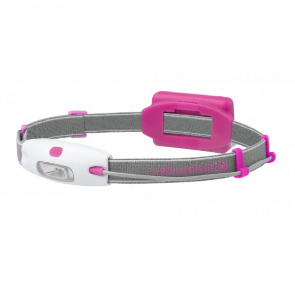 Lanterna frontala LED Lenser NEO roz