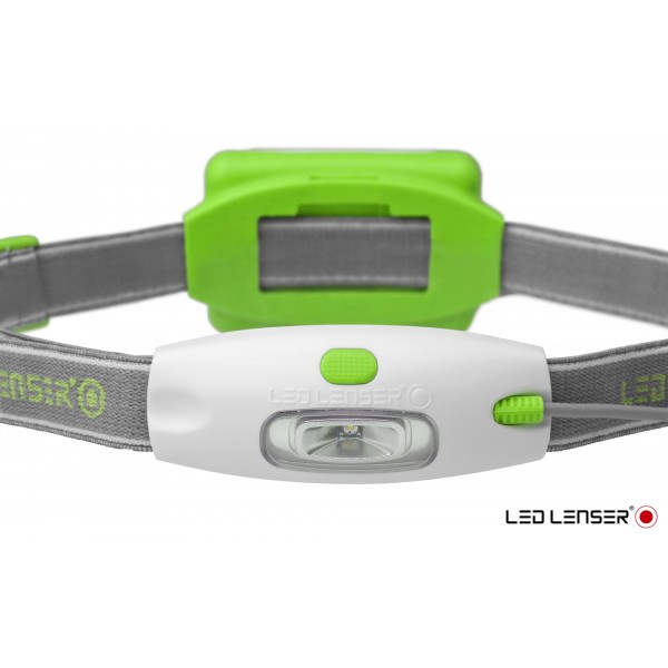 Lanterna frontala LED Lenser NEO verde