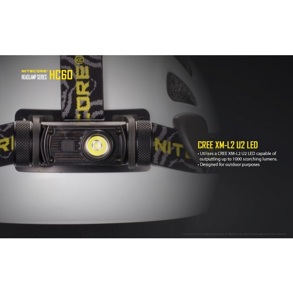 Nitecore HC60, Lanternă Frontală #6
