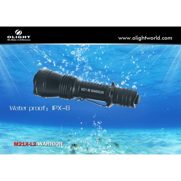 Lanterna profesionala Olight M21-X L2 Warrior 750 lumeni