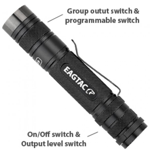 Lanterna LED Eagletac D25LC2 Clicky