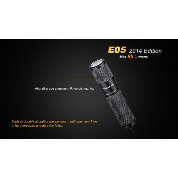 Lanterna LED Fenix E05 Violet