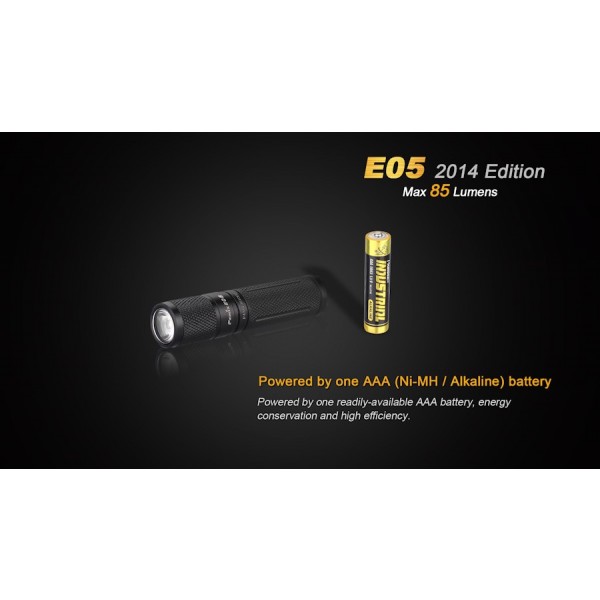 Lanterna LED Fenix E05 XP-E2 85 lumeni