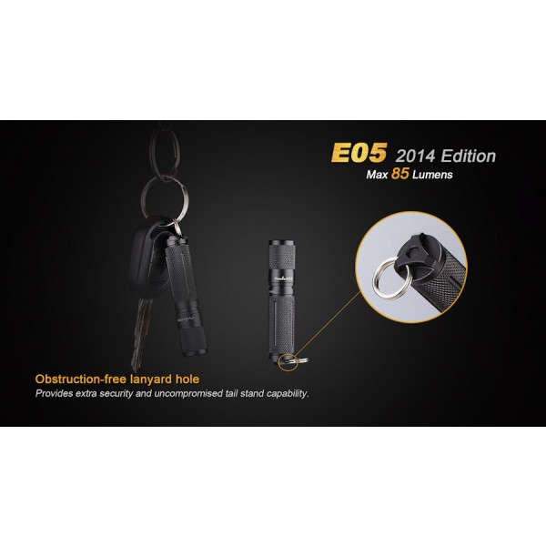 Lanterna LED Fenix E05 XP-E2 85 lumeni