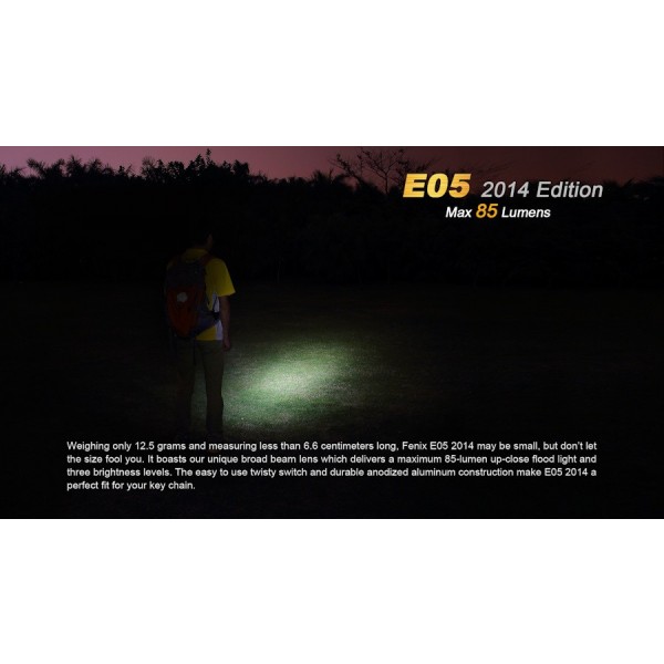 Lanterna LED Fenix E05 XP-E2 85 lumeni