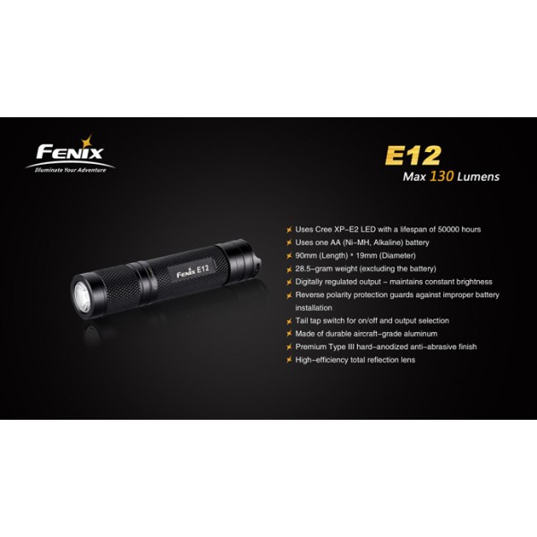 Lanterna LED Fenix E12 XP-E2 LED