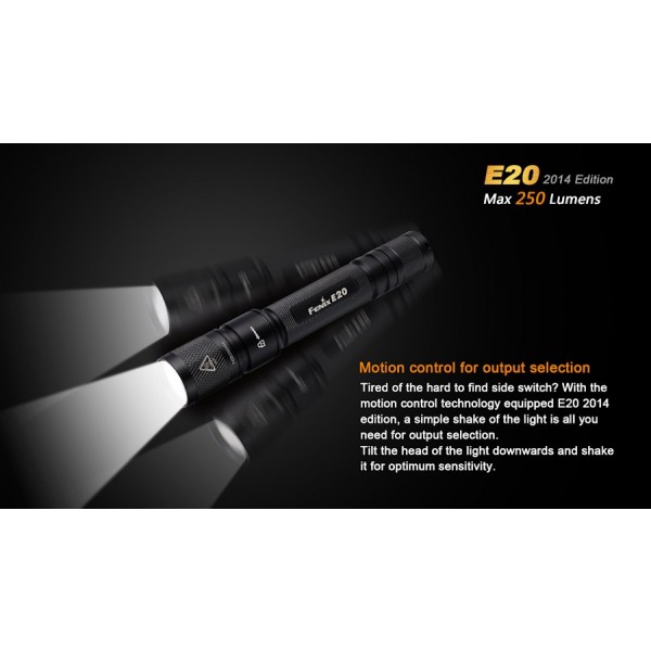 Lanterna LED Fenix E20 250 lumeni