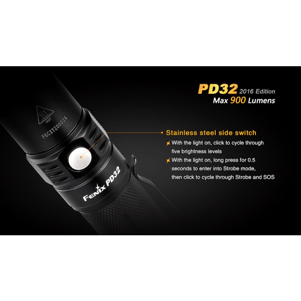 Lanterna LED Fenix PD32 Versiune 2016