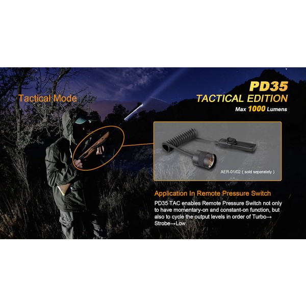 Lanterna LED Fenix PD35 Tactical Edition XP-L