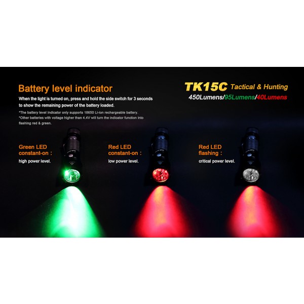 Lanterna LED Fenix TK15C