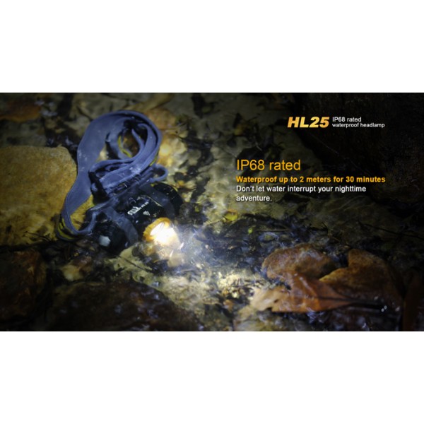 Lanterna LED frontala Fenix HL25 Champagne Gold