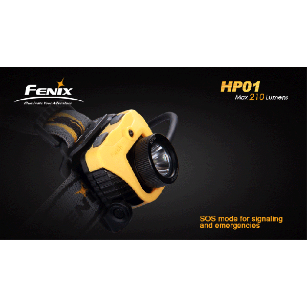 Lanterna LED frontala Fenix HP01 (GRI)