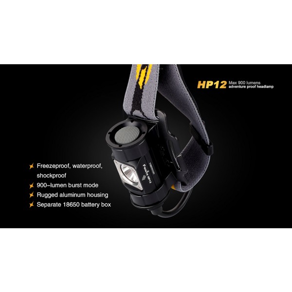 Lanterna LED frontala Fenix HP12