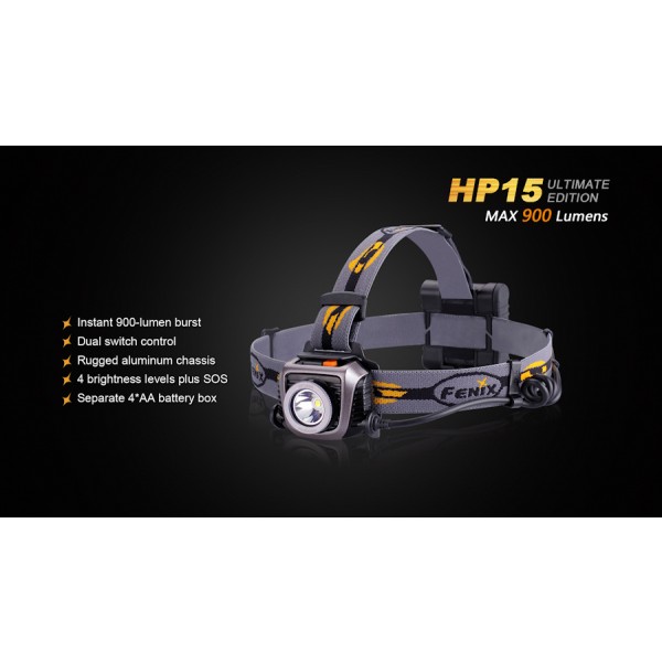 Lanterna LED Frontala Fenix HP15 Ultimate Edition
