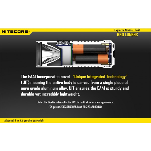 Lanterna LED Nitecore EA41 Pioneer