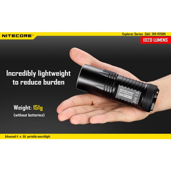 Nitecore EA41W Pioneer, Lanternă Led