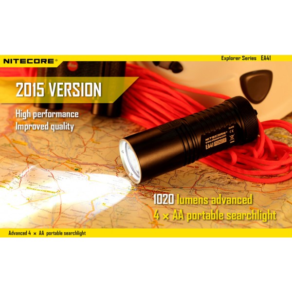Nitecore EA41W Pioneer, Lanternă Led