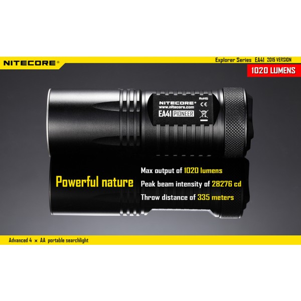 Nitecore EA41W Pioneer, Lanternă Led