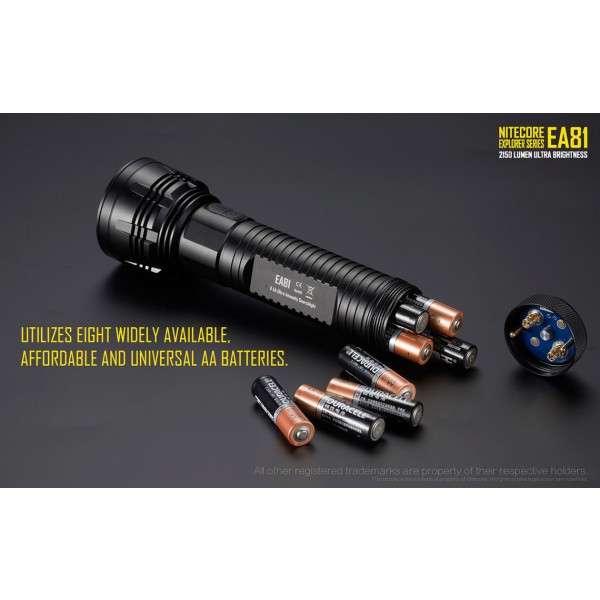 Nitecore EA81, Lanternă Led