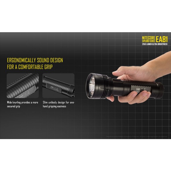 Nitecore EA81, Lanternă Led