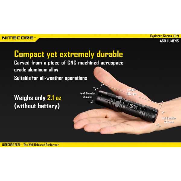 Lanterna LED Nitecore EC21 