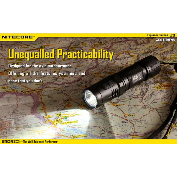 Lanterna LED Nitecore EC21 