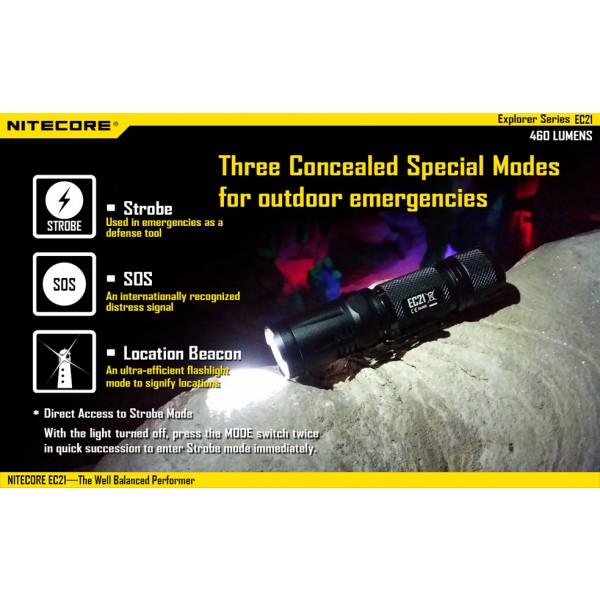 Lanterna LED Nitecore EC21 