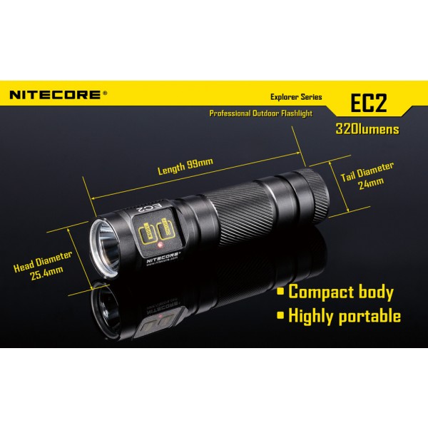 Lanterna LED Nitecore EC2