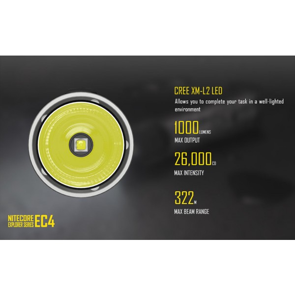 Lanterna LED Nitecore EC4 
