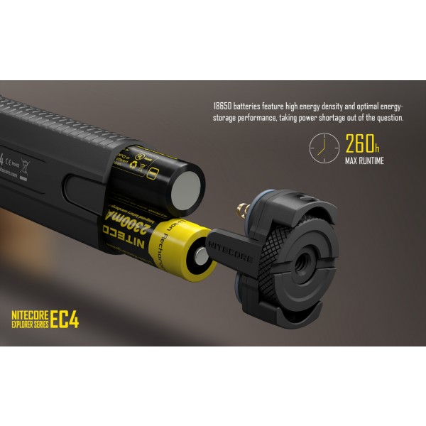 Lanterna LED Nitecore EC4 