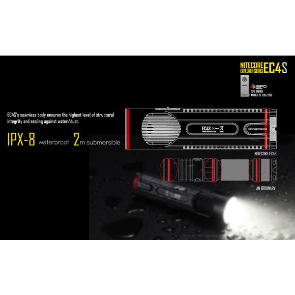 Lanterna LED Nitecore EC4s 