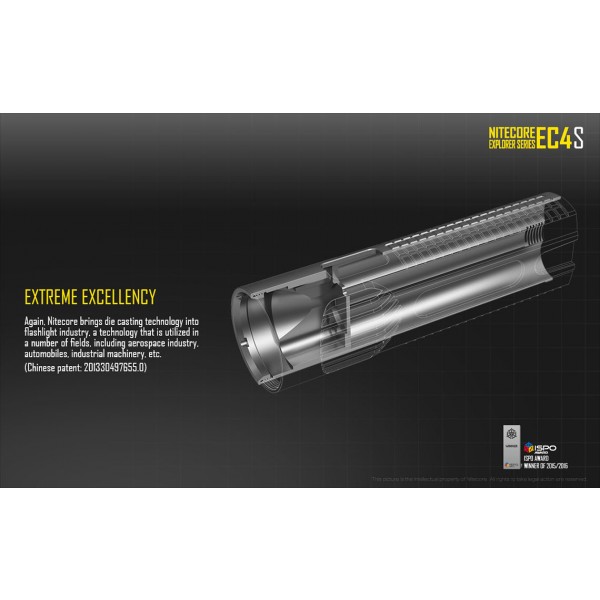Lanterna LED Nitecore EC4s 