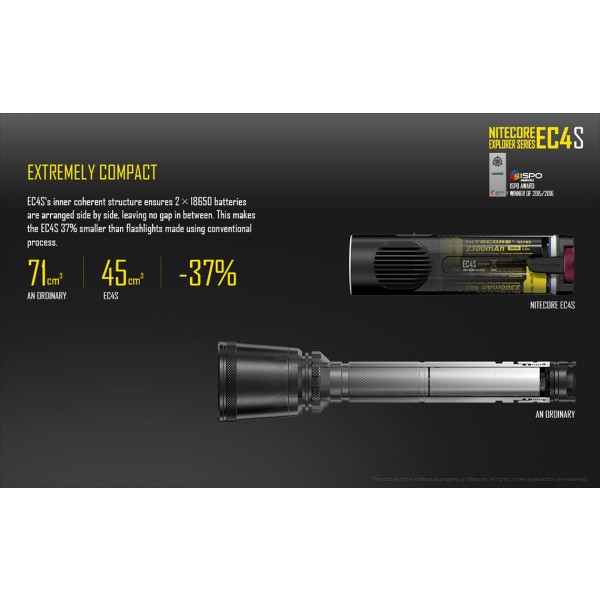 Lanterna LED Nitecore EC4s 
