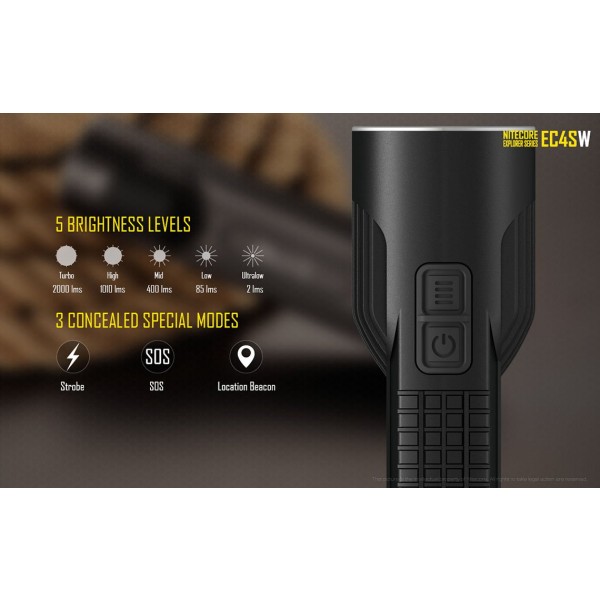 Lanterna LED Nitecore EC4SW