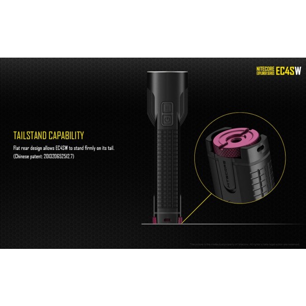 Nitecore EC4SW, Lanternă Led