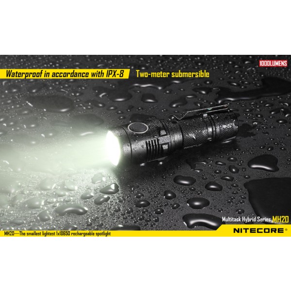 Nitecore MH20W, Lanternă Reîncărcabilă