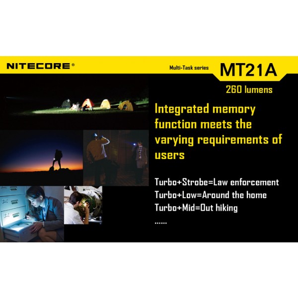 Lanterna LED Nitecore MT21A