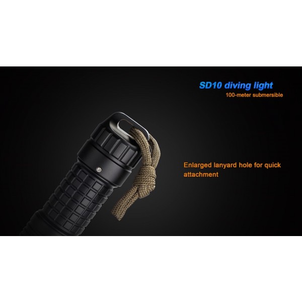 Lanterna LED pentru scufundari Fenix SD10 930 lumeni