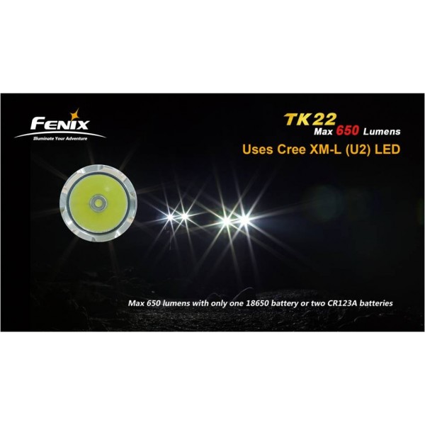 Lanterna LED profesionala TK22 U2 650 lumeni