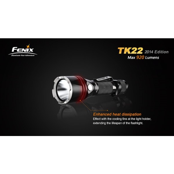Lanterna LED Profesionala FENIX TK22 XM-L2 (U2) 920 lumeni