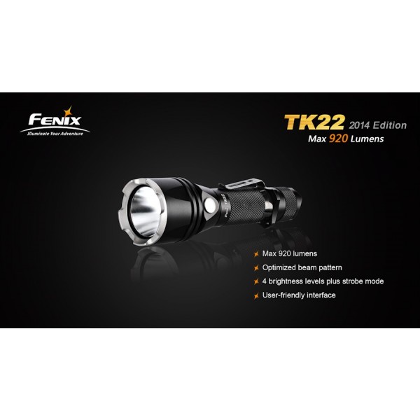 Lanterna LED Profesionala FENIX TK22 XM-L2 (U2) 920 lumeni