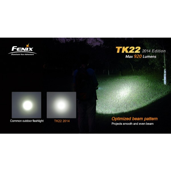 Lanterna LED Profesionala FENIX TK22 XM-L2 (U2) 920 lumeni